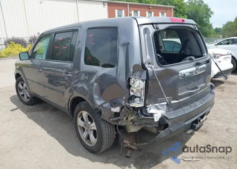 2014 Honda Pilot Ex-L z USA, uszkodzony, nr VIN 5FNYF4H5XEB025361